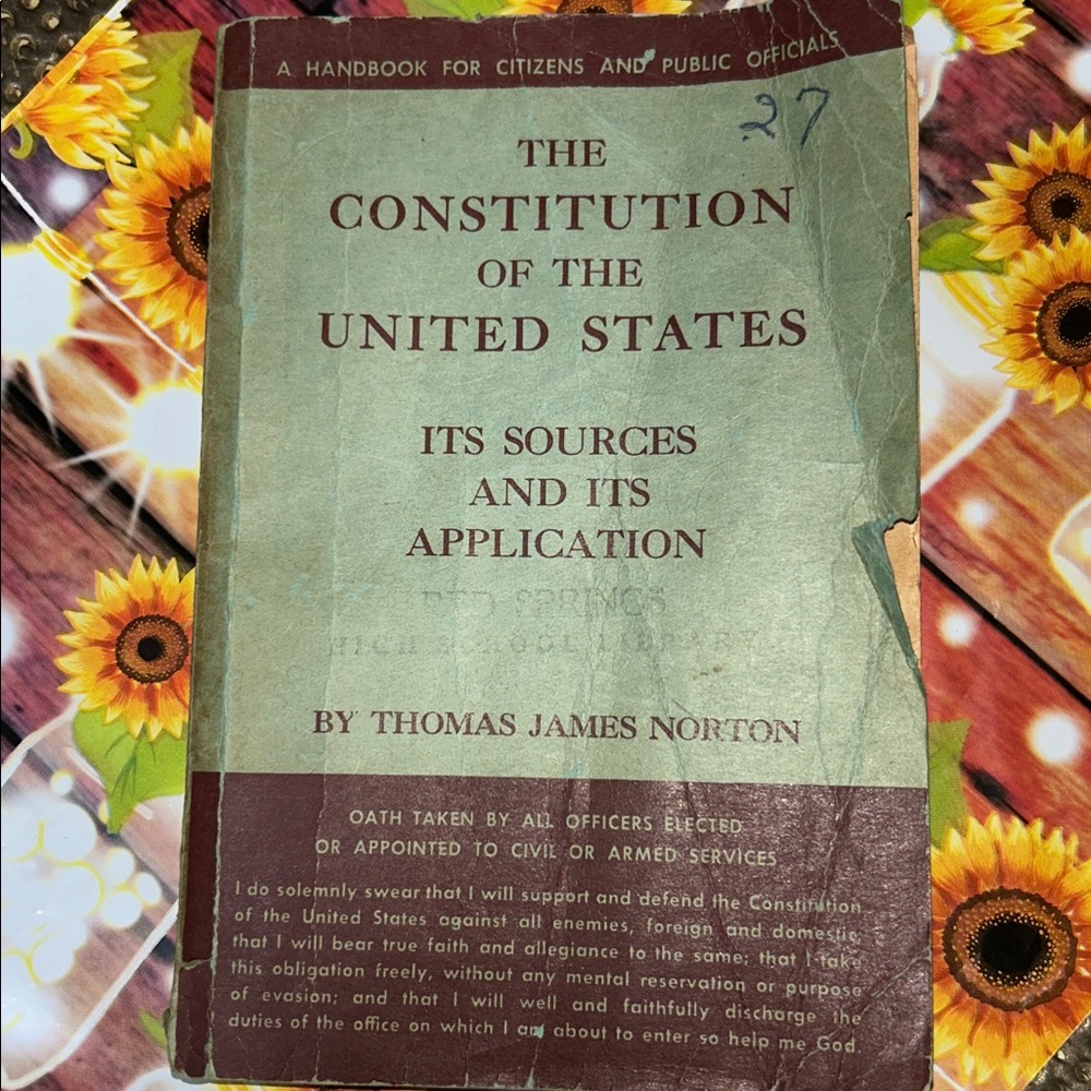 Paperbacks Green and Red Constitution Guide paperback